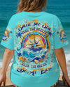 Maxcorners Smell The Sea Feel The Breeze Compass All Over Print LM1501