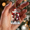 Maxcorners Custom Name Scotland Ornament, Christmas Gift for Scotland Lovers 2D Flat LM2111