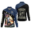 Maxcorners Fishing Shirts, I Don't Need Therapy I Just Need To Go Fishing, SPF Long Sleeve Shirts, Fishing Shirts For Men