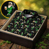 Maxcorners St Patrick's Day Leprechaun Character Golf And Beer Black Golf Shirt, Fun Golf Shirts For Men, Polo For Men