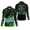 Maxcorners Bass Fishing UPF Shirts, You Are The Createst Catch of My Life, Funny Fishing Shirt, Gift For Fisherman
