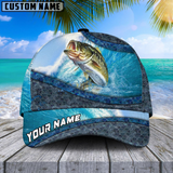 Maxcorners Magic Bass Fishing Customized Name 3D Cap