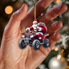 Maxcorners Custom Name Jeep Ornament, Christmas Gift for Jeep Lover 2D Flat LM2111