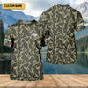 Maxcorners Camo Fishing Shirt for Men, Long Sleeve UPF Performance Fishing Shirt, Outdoor Angler Shirt