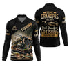 Maxcorners Some Grandpas Take Naps, Grandpa Fishing SPF Shirt, Best Fishing Gifts, Hilarious Fishing Shirts