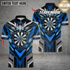 Maxcorners Metal Future Pattern Multicolor Customized Name, Team Name 3D Shirt