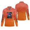 Maxcorners Crappie Mood Orange Neon Fishing UPF Shirts, Funny Fishing Shirt, Gift For Fisherman