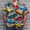 Custom Muscle Car Hawaiian Shirt, Gift For Car Lovers