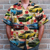 I Like Beer & Classic Cars And Maybe 3 People - Custom Classic Car Photo Hawaiian Shirt