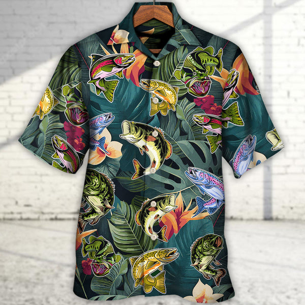 Maxcorners Fishing If I've Gone Missing I've Gone Fishing Hawaiian Shirt