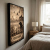 Maxcorners Duck Hunting Mallard Night Hunter Personalized Canvas Wall Art