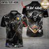 Maxcorners Billiards 8 Ball Thunder Midnight Reaper Pool Master Customized Name, Team Name 3D Shirt (6 Colors)