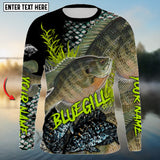 Maxcorners Bluegill Fishing Customize Name 3D Shirt