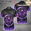 Maxcorners Darts Skull Fire Flame Multicolor Options Personalized Name, Team Name 3D Shirt