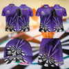 Maxcorners Darts Abstract Dartboard Stripe Design Personalized Team Sportswear Set - Polo Shirt, Cap & Skorts