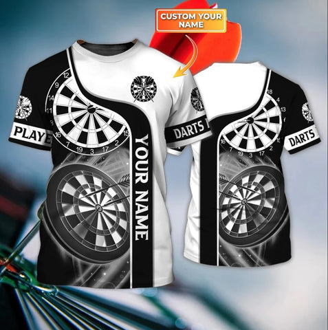 Maxcorners Dart Personalized 3D All Over Printed Play Darts Shirt