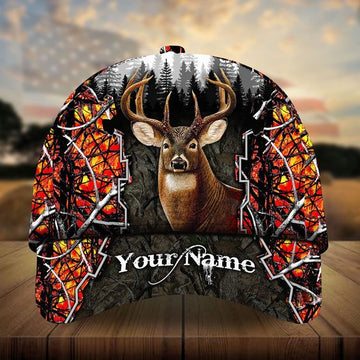 Maxcorners Huntmaster Camo Bucket Personalized Cap
