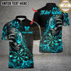 Maxcorners Darts Flaming Skull Dart Design Multicolor Customized Name, Team Name 3D Shirts