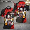 Maxcorners Bowling & Pins Funny Beer Drunk Gang Customized Name, Team Name 3D Shirt (6 Colors)