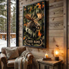 Maxcorners Duck Hunting Wood Duck Hunter Dog Wetlands Personalized Canvas Wall Art