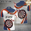 Maxcorners Dart Team Jersey Classic Board Multicolor Customized Name, Team Name 3D Shirts