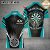 Maxcorners Darts Flame Wings Dartboard Multicolor Customized Name, Team Name 3D Shirt