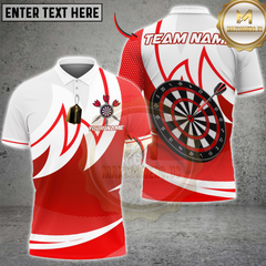Maxcorners Darts Modern Style Dartboard Multicolor Customized Name, Team Name 3D Shirts