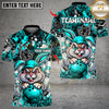 Maxcorners Bunny Bowling With Angry Pins Multicolor Customized Name, Team Name 3D Shirts