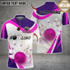 Maxcorners Bowling Strike Multicolor Customized Name, Team Name 3D Shirts