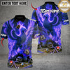 Maxcorners Death & Rebirth Phoenix 8 Ball Billiards Multicolor Customized Name, Team Name 3D Shirts