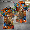 Maxcorners Bowling Bulldog Graffiti Design Multicolor Customized Name, Team Name 3D Shirts