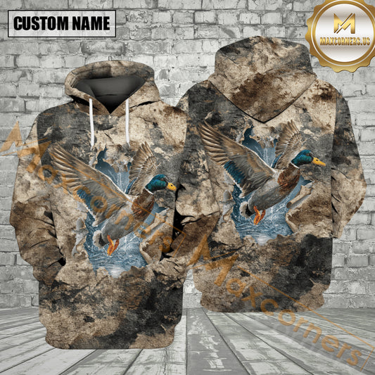 Maxcorners Duck Hunting Breakout All Over Print Shirt
 Best Gift For Hunter