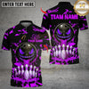 Maxcorners Bowling Angry Mad Bowl Ball And Pins Multicolor Customized Name, Team Name 3D Shirts