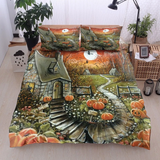 Maxcorners Haunted Dreams Halloween Bedding Set