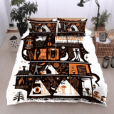 Maxcorners Enchanted Halloween Bedding Set