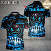 Maxcorners Bowling Angry Mad Bowl Ball And Pins Multicolor Customized Name, Team Name 3D Shirts