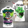 Maxcorners Bowling Green Monster Rip Flame Strike Multicolor Customized Name, Team Name 3D Shirts