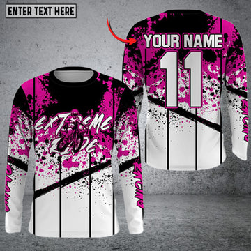 Maxcorners Freedom Rider Personalized Name 3D Shirt