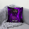 Maxcorners Darts Fire Wolf Lightning Multicolor Customized Name 3D Pillow