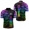 Maxcorners Custom Rainbow Flame Smoke Darts Shirts For Women, Dart Team Jersey LM154