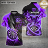 Maxcorners Darts Cobra Lightning Dartboard Blue Electric Design Multiple Personalized Name, Team Name 3D Shirt