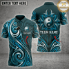 Maxcorners Yin Yang Eight Ball Spiral Motion Pool Shirt Multicolor Customized Name, Team Name 3D Shirts