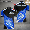 Maxcorners Darts Flaming Multicolor Customized Name, Team Name 3D Shirts 2