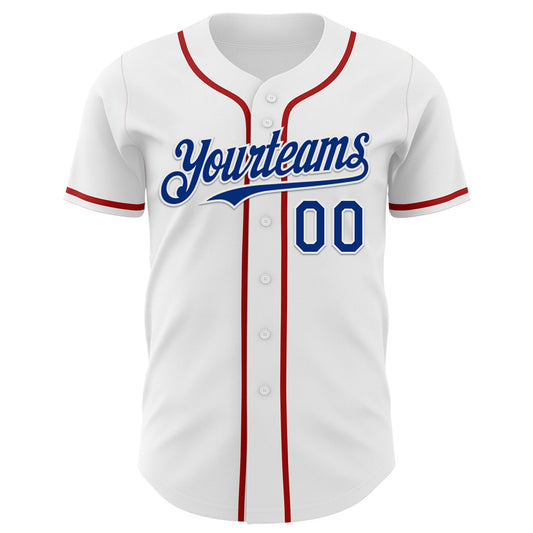 Maxcorners Custom White Fire Red-Black 3D Patriotic American Flag And Splatter Statue of Liberty Premium Baseball Jersey LM0210