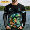 Maxcorners Don't Be A Dumb Bass SPF Shirt For Men, Funny Fishing Shirt, Fishing Shirts For Men, Bass Fishing