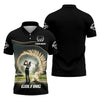 Maxcorners Custom Elite Golfer Golf Polo Shirt, Gift For Golfers, Mens Golf Gift