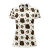 Maxcorners Funny Poker Playing Card Shirts For Men, Skull King & Card Suits Pattern Polos, Funny Poker ShirtLM1009