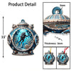 Maxcorners Custom Name Diving Ornament, Christmas Gift for Diving Lover 2D Flat LM2111