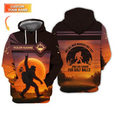 Maxcorners Bigfoot Men's Golf Polo Shirt, Golfing Apparel, Mens Golf Gift, Funny Golf Shirt