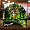Maxcorners Premium Cool Hunting Art Deer Hunting Camo Pattern 3D Multicolor Personalized Cap